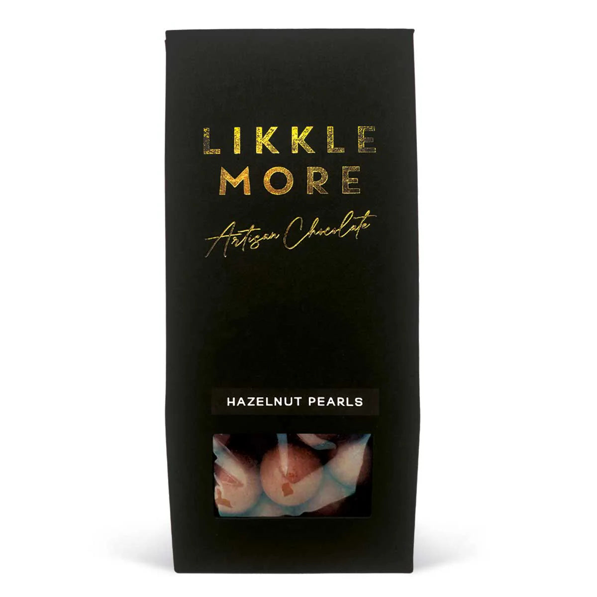 Likkle More Artisan Chocolate Hazelnut Pearls